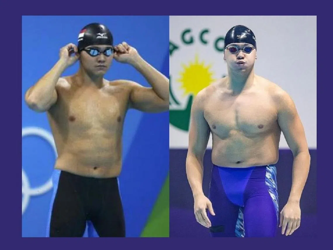 从2016年到2019向横发展。身高1米84的约瑟林在2016年里约奥运会时体重74公斤。（海峡时报/新加坡奥理会）