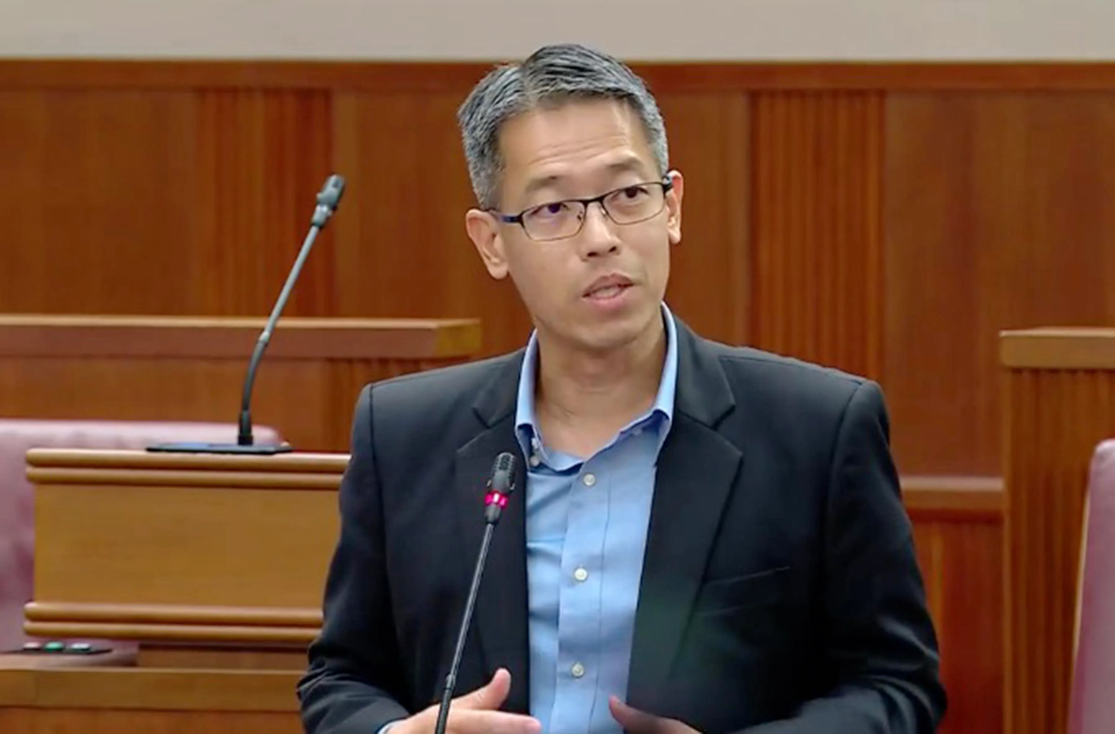 工人党阿裕尼集选区议员严燕松。