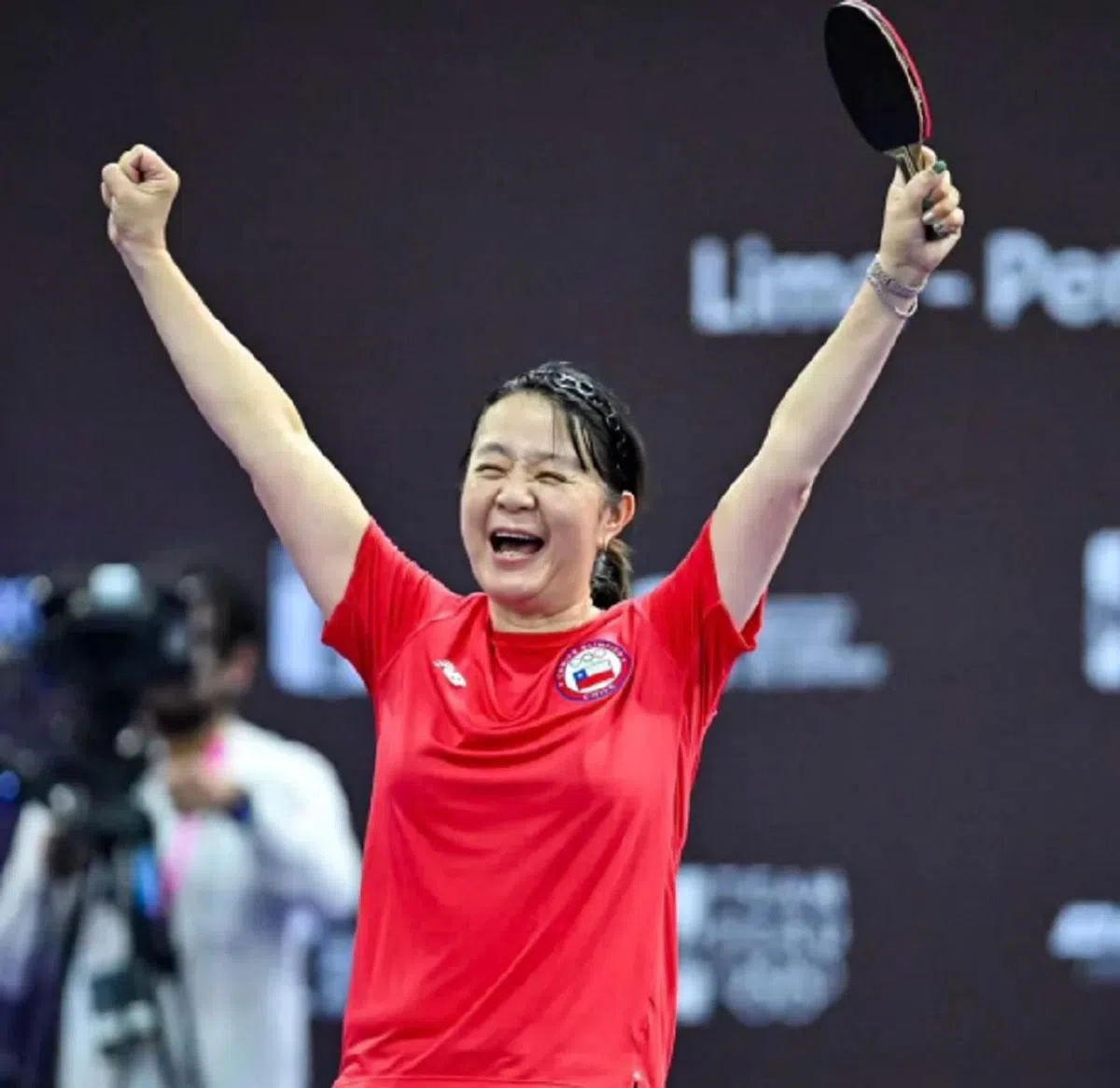 30年没碰乒乓，曾之颖一重返球场就拿了个全国冠军。（曾之颖Instagram）