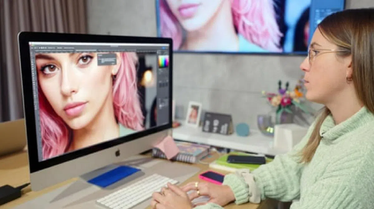 AI模特能有多美，就要看AI内容创作者的功力了。（WAICA网站截图）