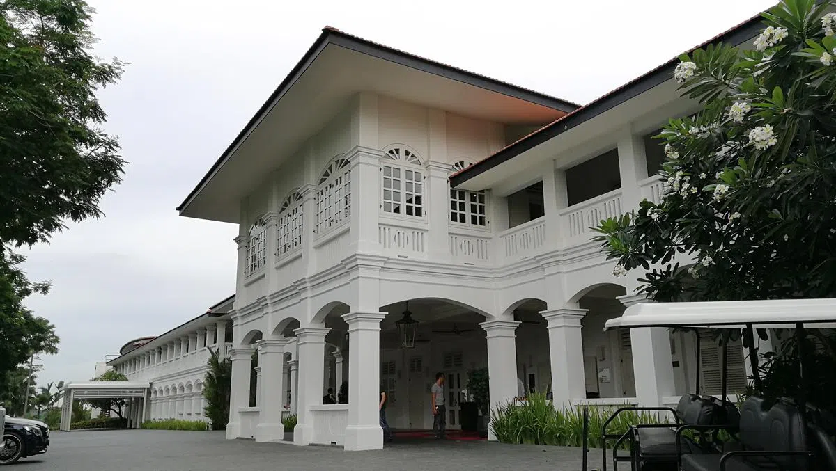  嘉佩乐酒店外观。（联合早报） 