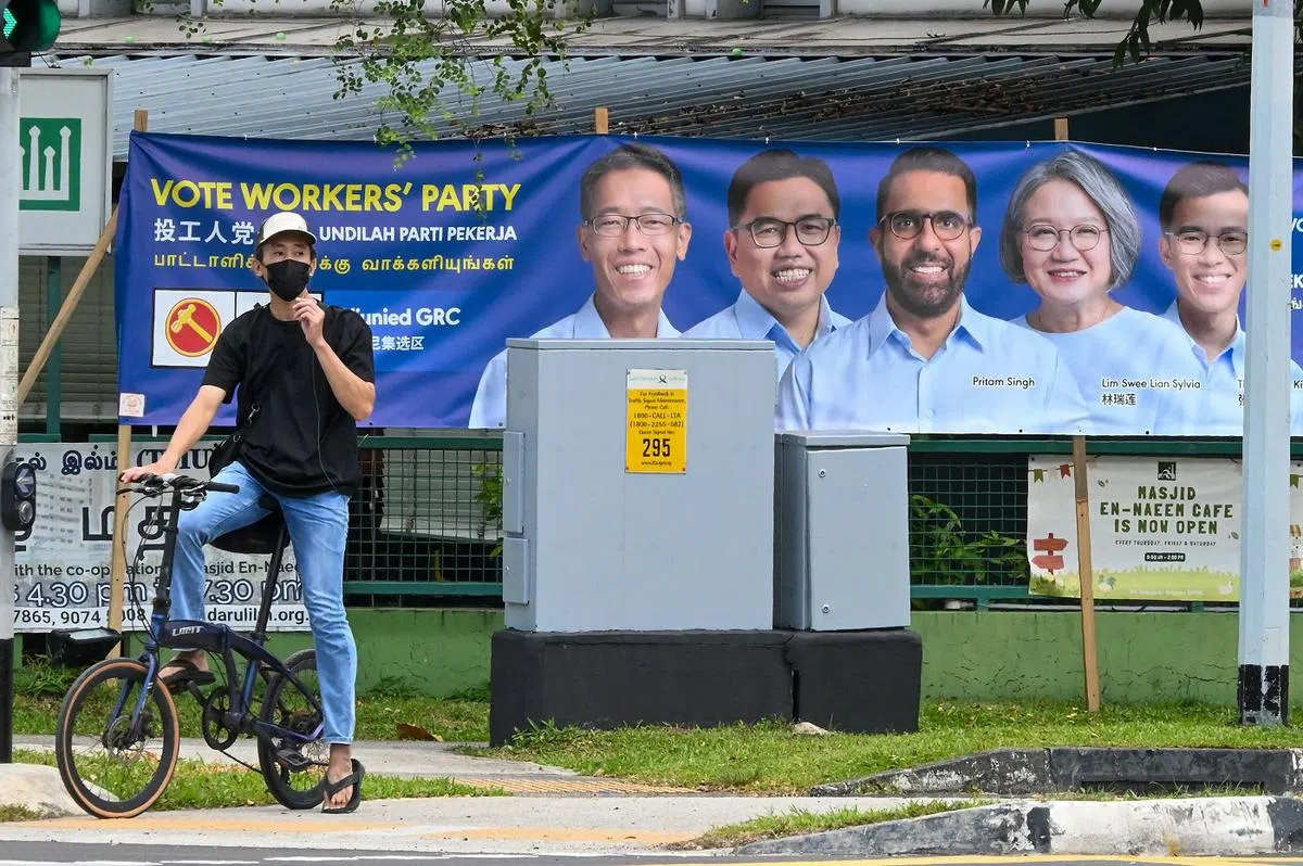 工人党是新加坡反对党中最具规模，表现也最稳健的。（法新社）