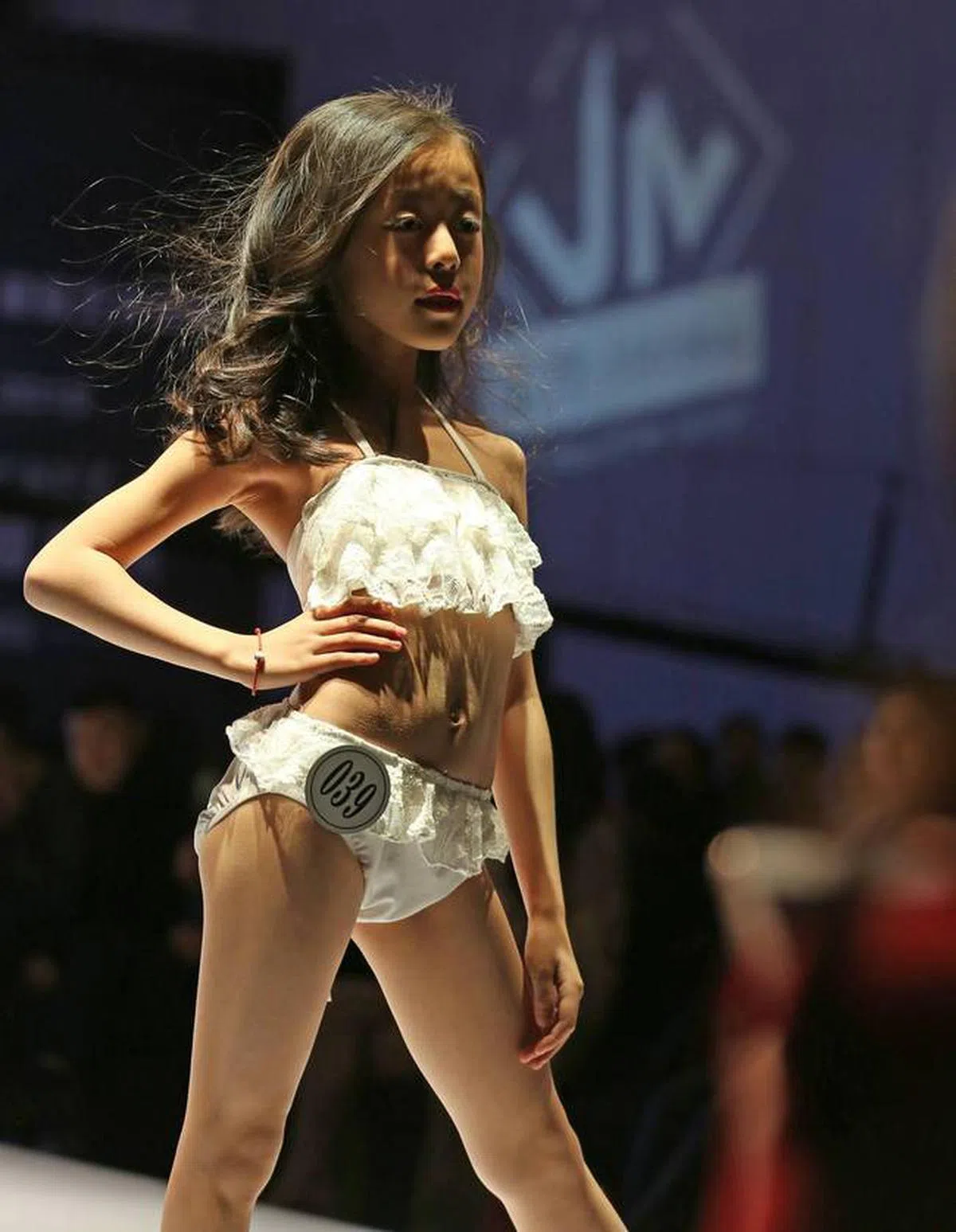  吉林省长春市净月喜来登酒店内举行的童星超模大赛。（互联网） 