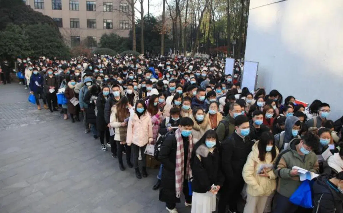 报考公职已成新潮流。（视觉中国）