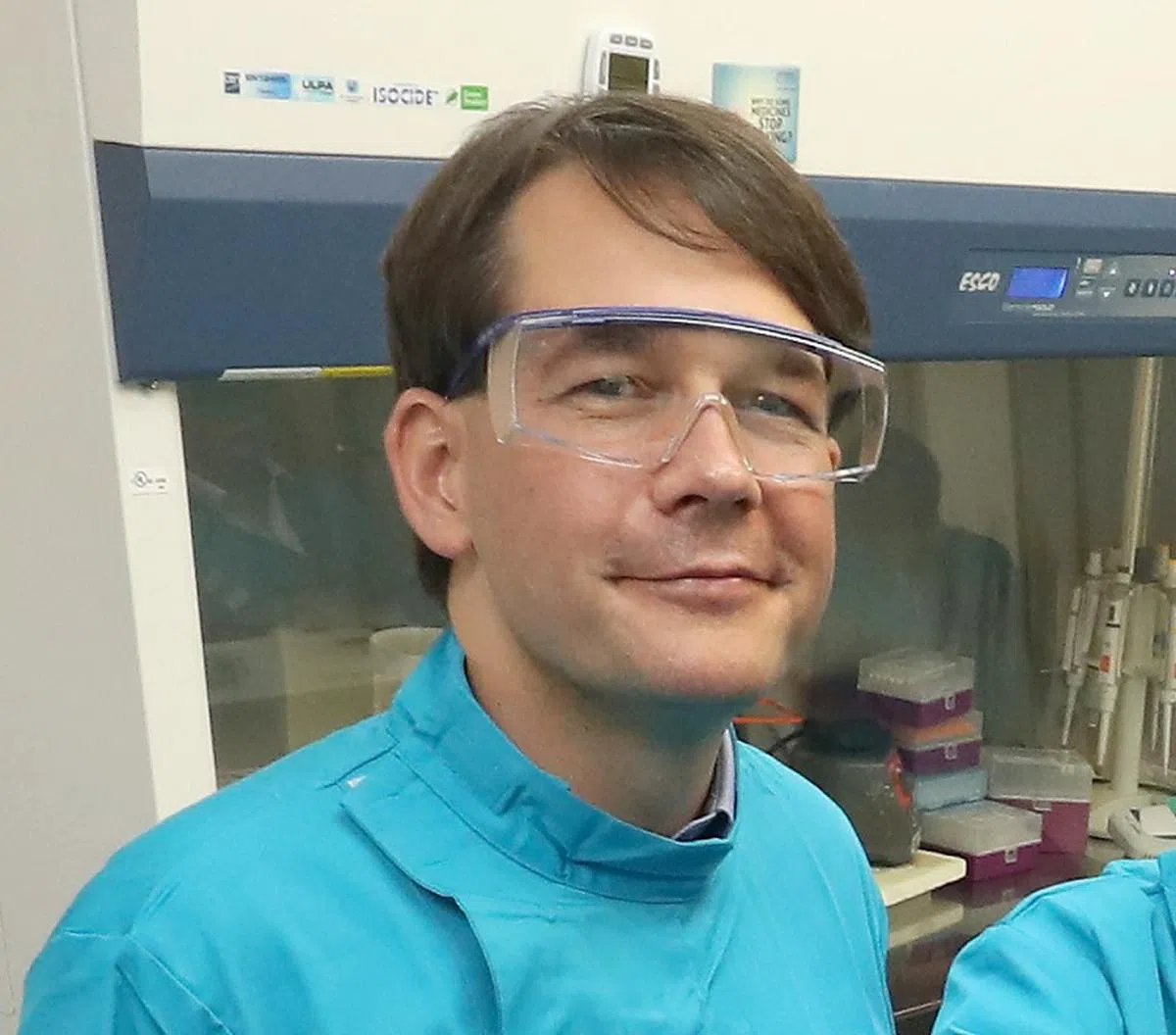  A*STAR生物资讯研究院副院长（研究）莫勒—斯特罗（Sebastian Maurer-Stroh）博士。（海峡时报） 