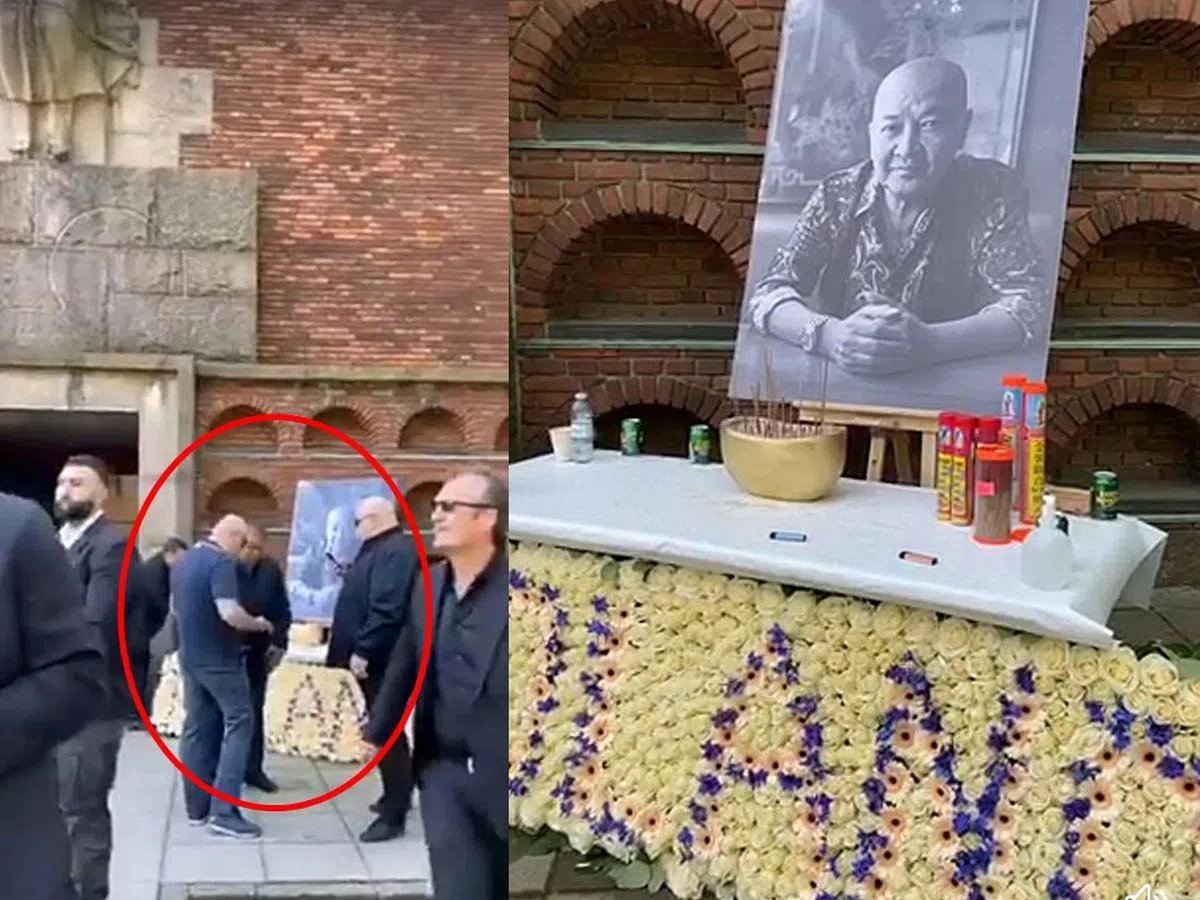  “Mr Big”的葬礼在4月24日于哥本哈根一座教堂举行。（Jeffrey Tyk Scorpion Tan面簿） 