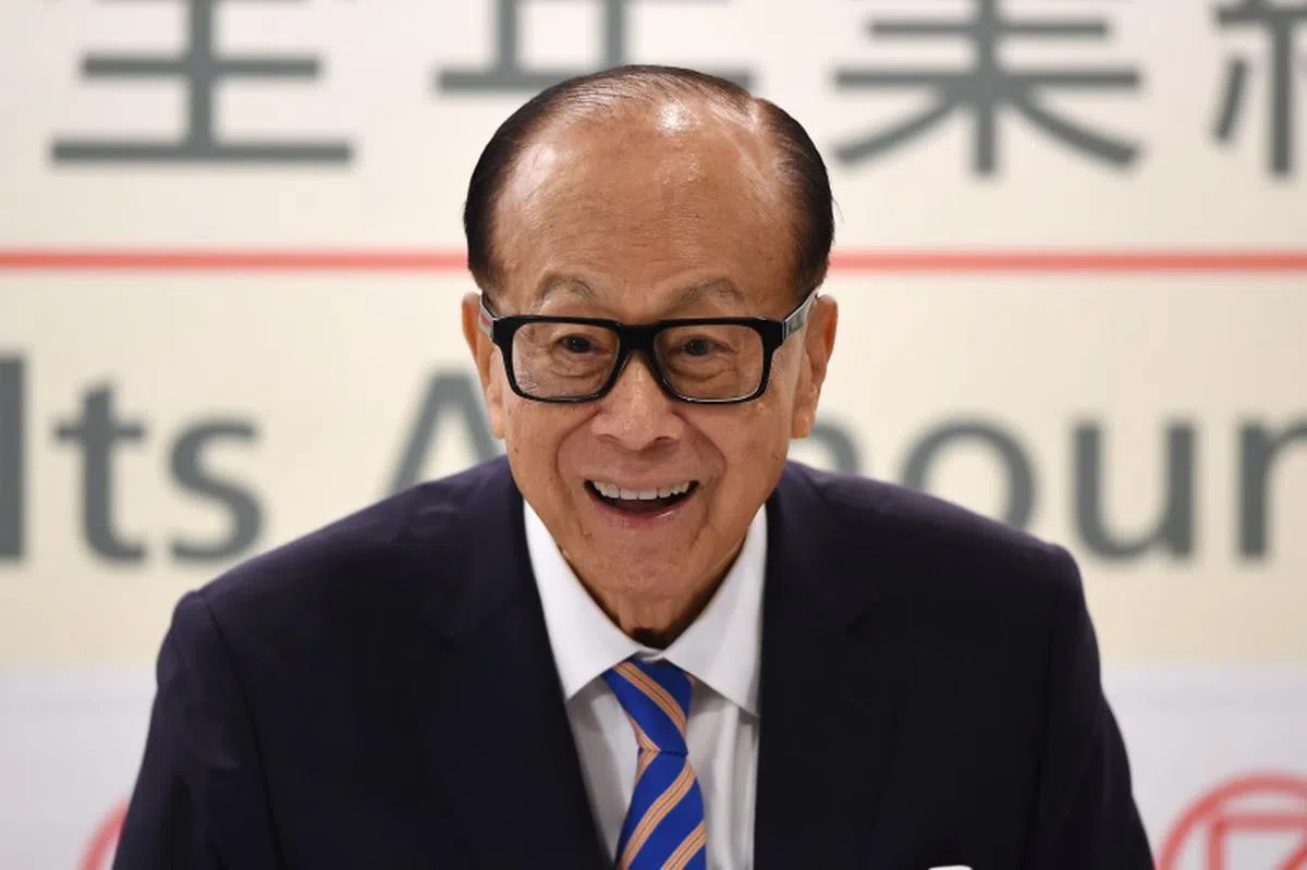  局势稳定有助于李嘉诚身家回涨。（互联网） 