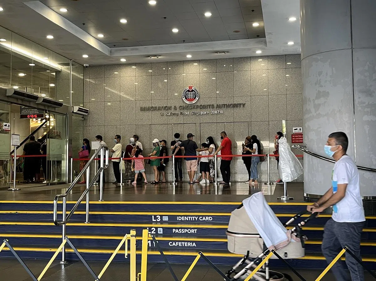 新加坡移民与关卡局。（海峡时报）