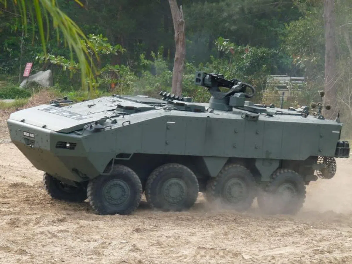  泰莱斯运兵车在不平坦的路面也能运作自如。（互联网） 