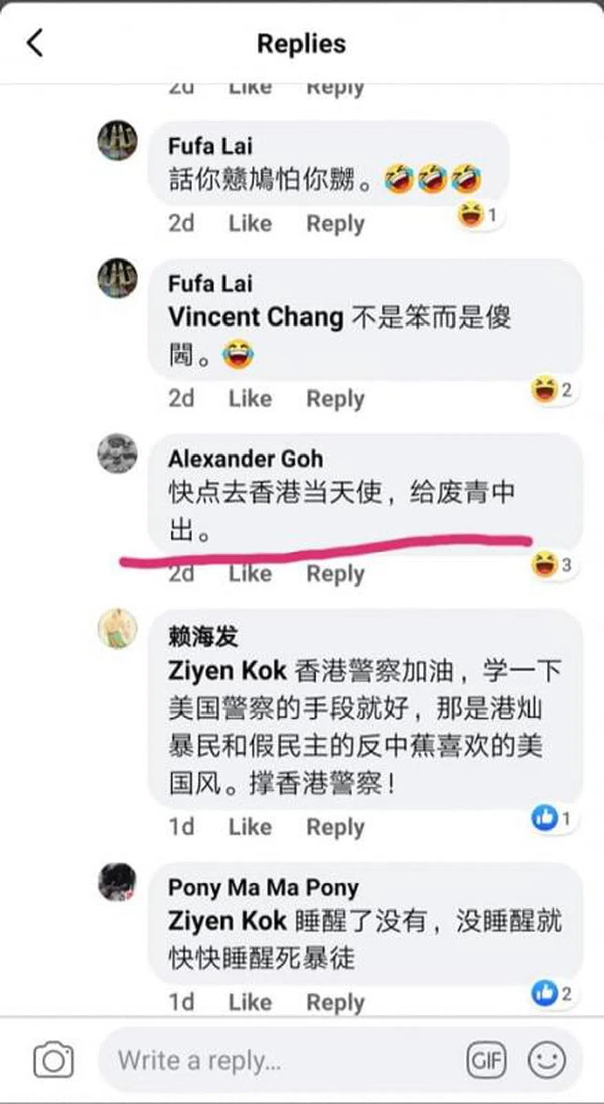  （Ziyen Kok面簿） 