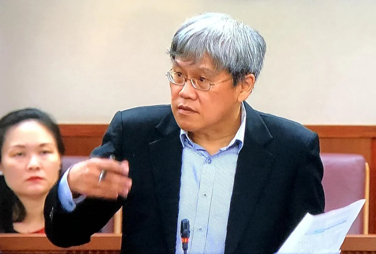  工人党议员方荣发。（国会视频截图） 