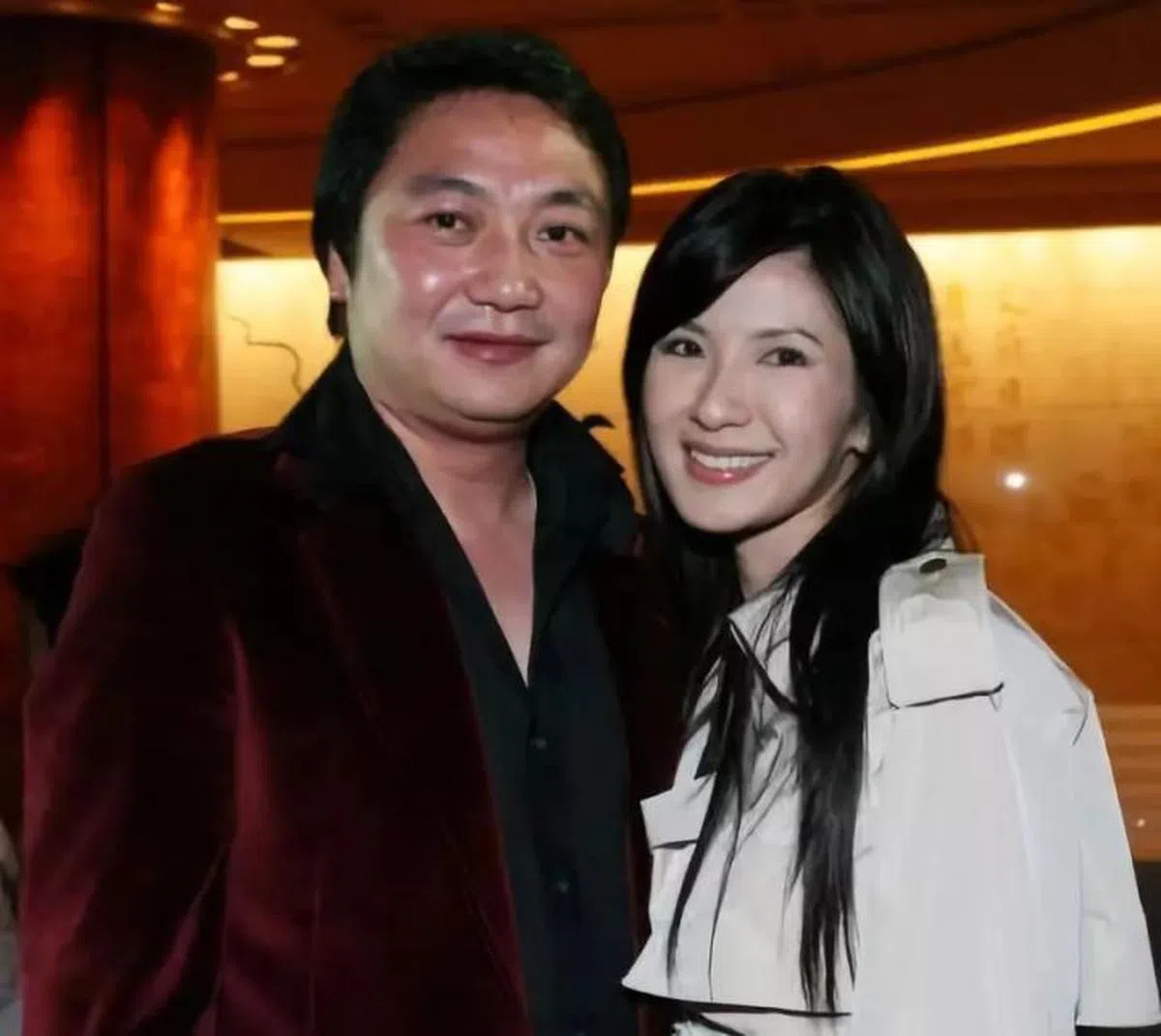  蔡欣颖和前夫。（互联网） 