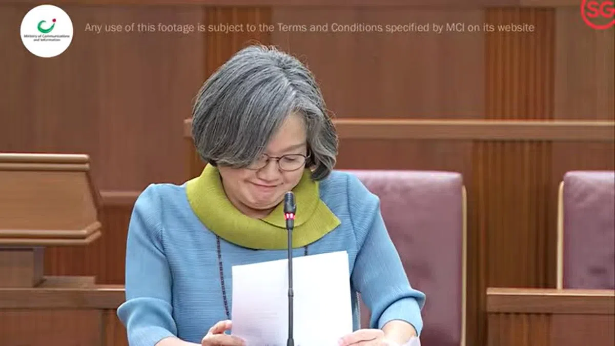 林瑞莲。（国会直播视频截图）