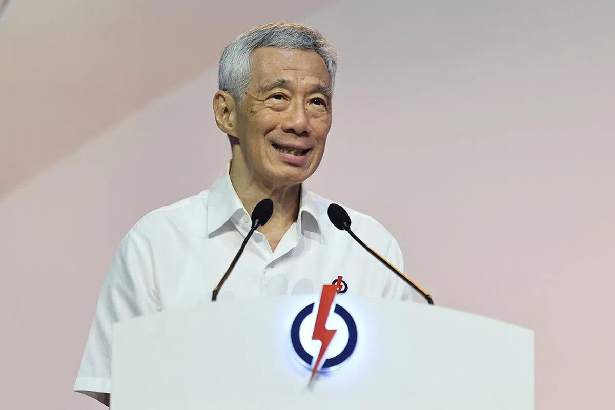 李显龙总理也是人民行动党秘书长。（联合早报）