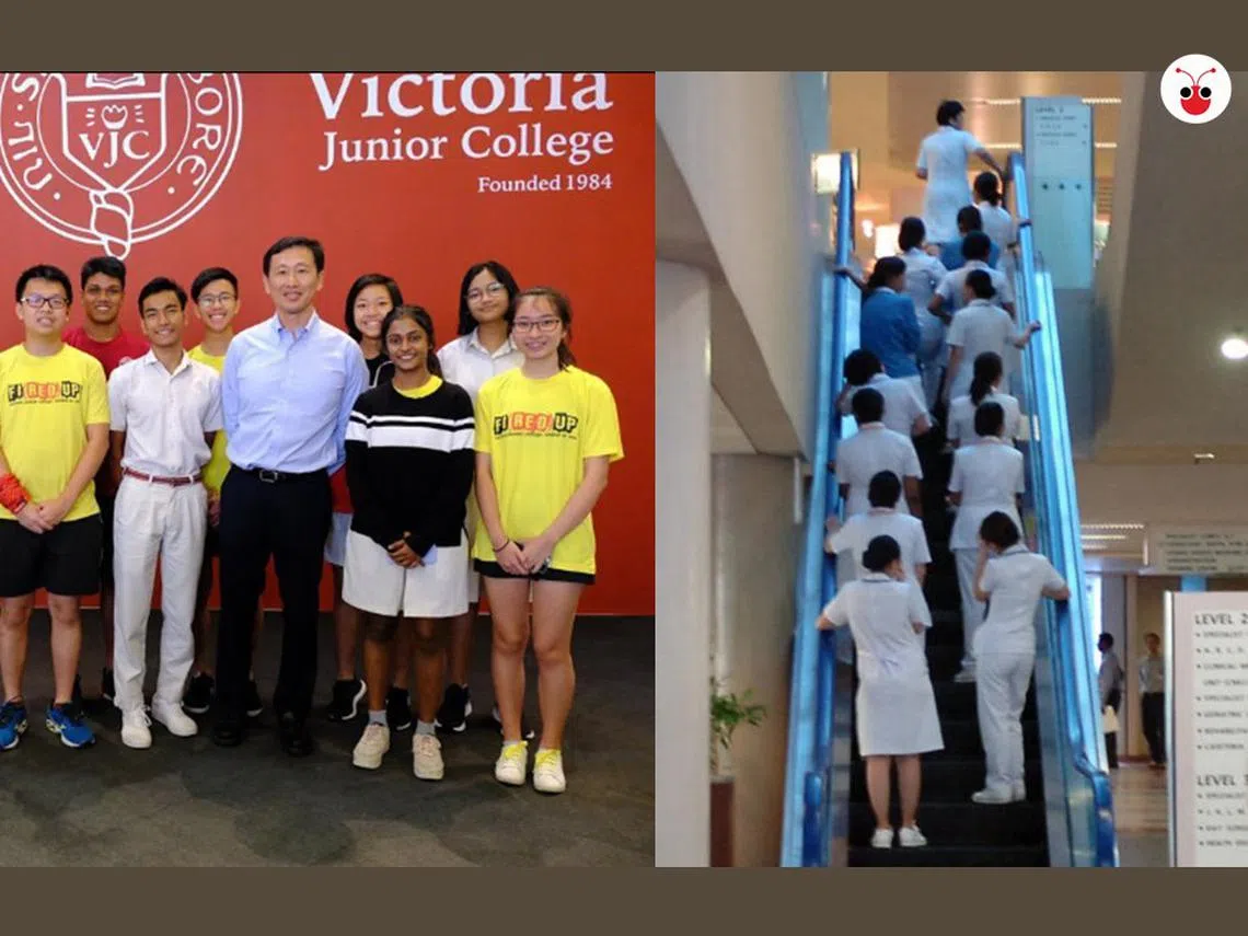 这星期传出维多利亚初级学院学生以及护士受到国人歧视的新闻。（红蚂蚁制图）