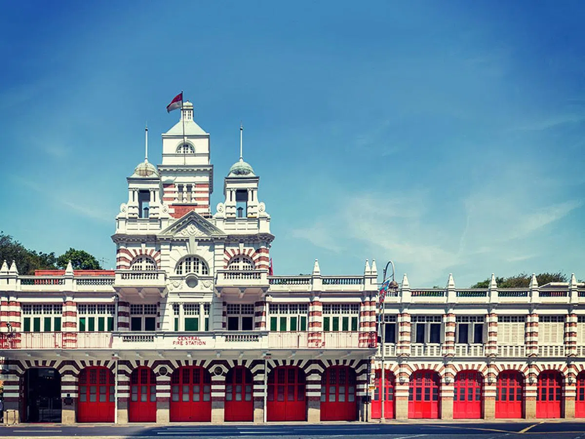  独特的建筑风格令人眼前一亮。（新加坡旅游局） 