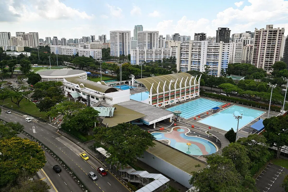 新加坡组屋区的邻里配套设施一般都不错。（海峡时报）