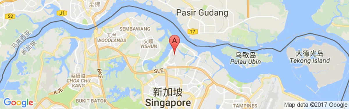  红色标志为陆前高田市。 