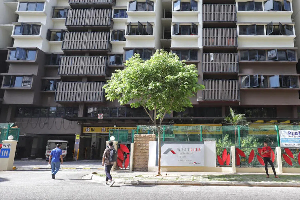  卓源东路Westlite。（新明日报） 