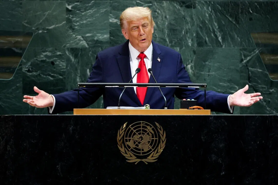 美国总统特朗普。