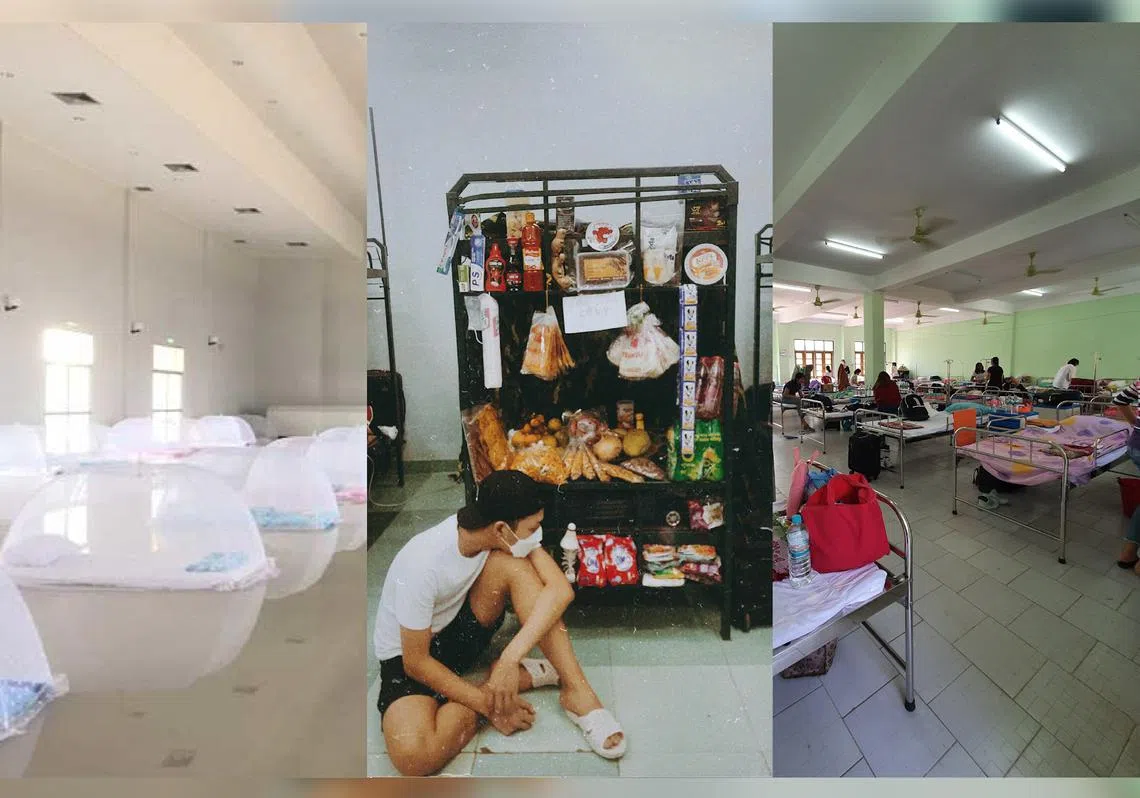 虽然泰国、越南和缅甸在地理位置上相近，但各自的隔离设施却是存在着很大的差别。（叶安琪制图）