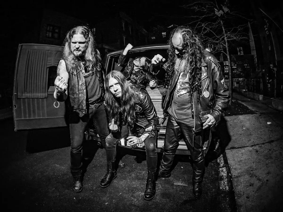  瑞典黑暗金属乐队Watain。（互联网） 