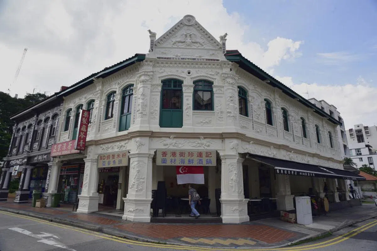  Kwan Yow Luen店屋。（海峡时报） 