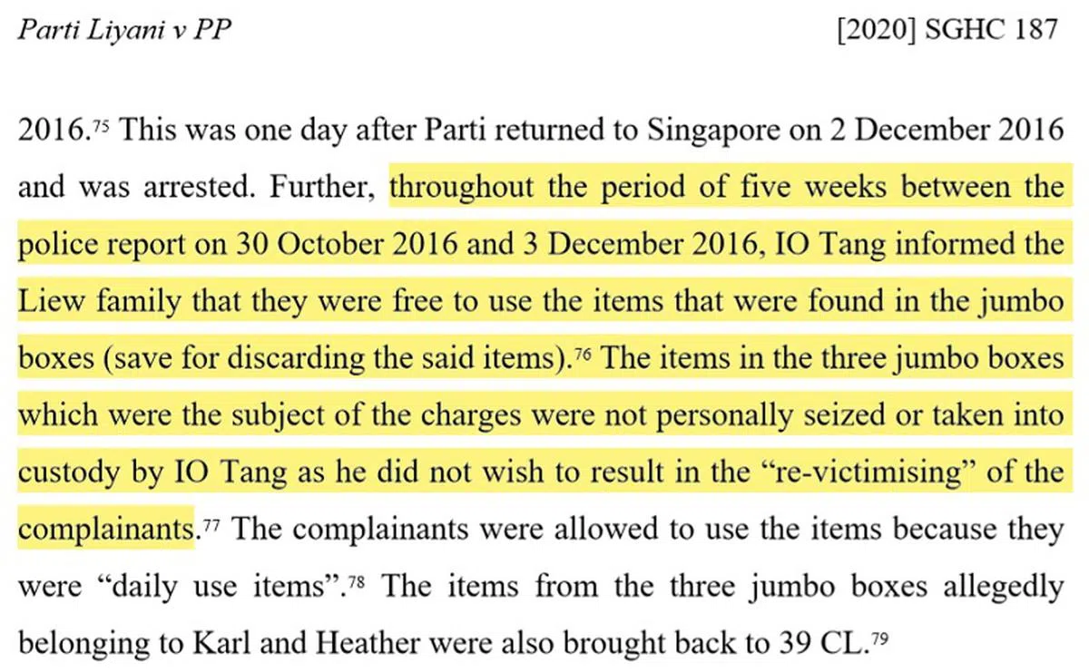  陈成安法官判词。（判词截图） 