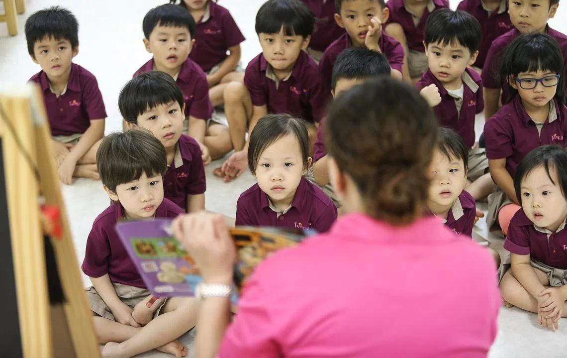 （位于大巴窑3巷的托儿所Twinklekidz Playhouse。（联合早报）