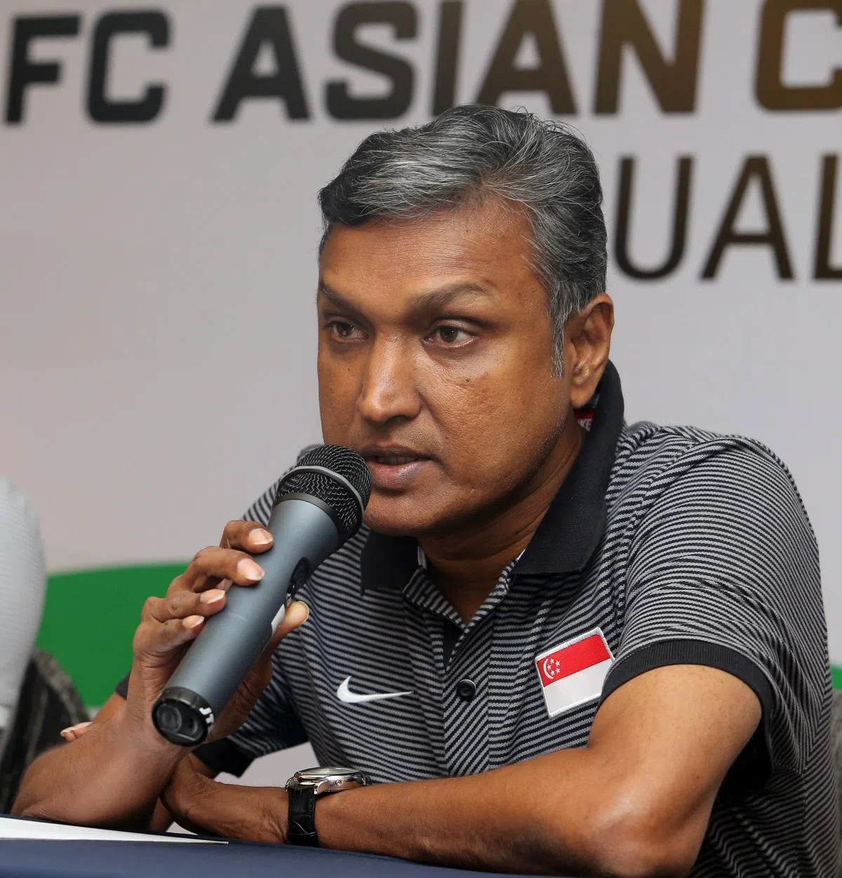 雄狮前主帅孙德兰·慕迪被公认为战术保守，而且带队战绩也相当糟糕。（联合早报）