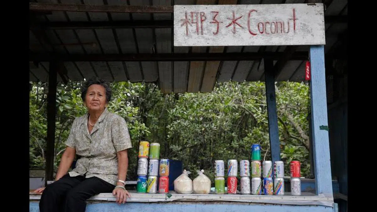  王红桂阿嬷。（互联网） 