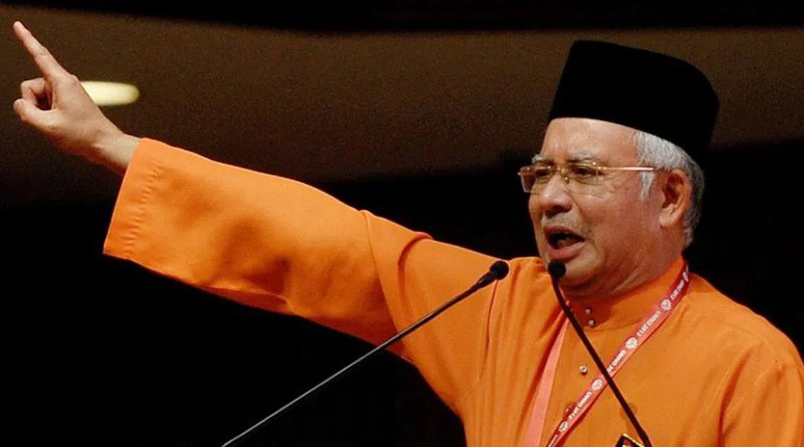 马国前首相纳吉。（互联网）