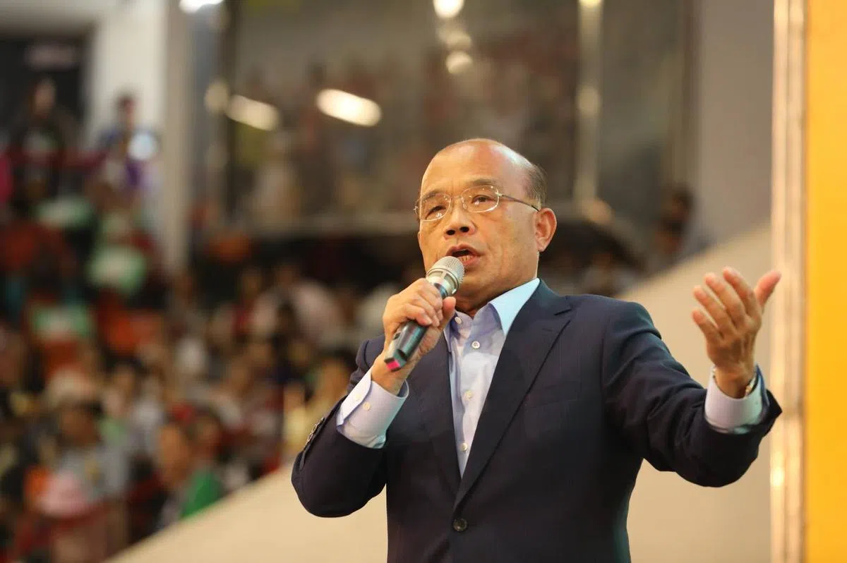  台湾行政院长苏贞昌领导的行政院提出同性婚姻专法草案。（今周刊） 
