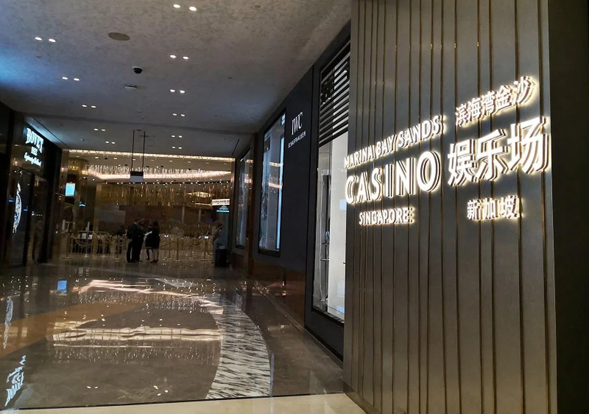 病毒阻断措施期间，本地的赌场暂停运作。（联合早报）