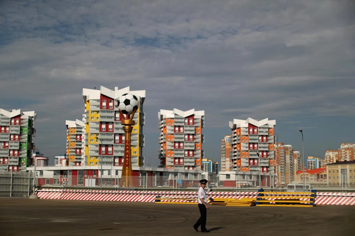  萨兰斯克城市面貌。（路透社） 