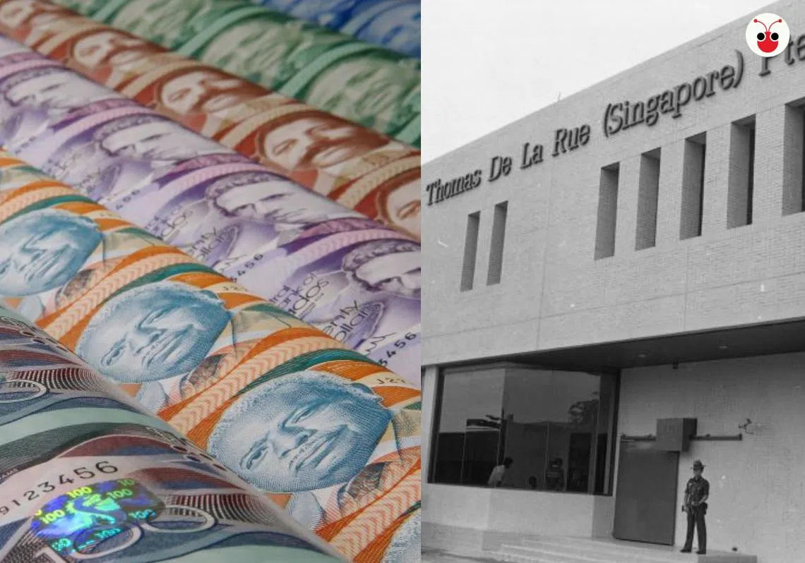 电子支付让钞票需求减少，印钞厂都遭受危机。（互联网/海峡时报）