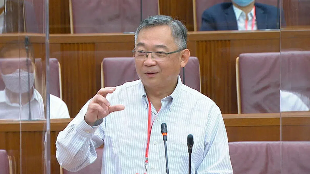  卫生部长颜金勇。（gov.sg视频截图) 