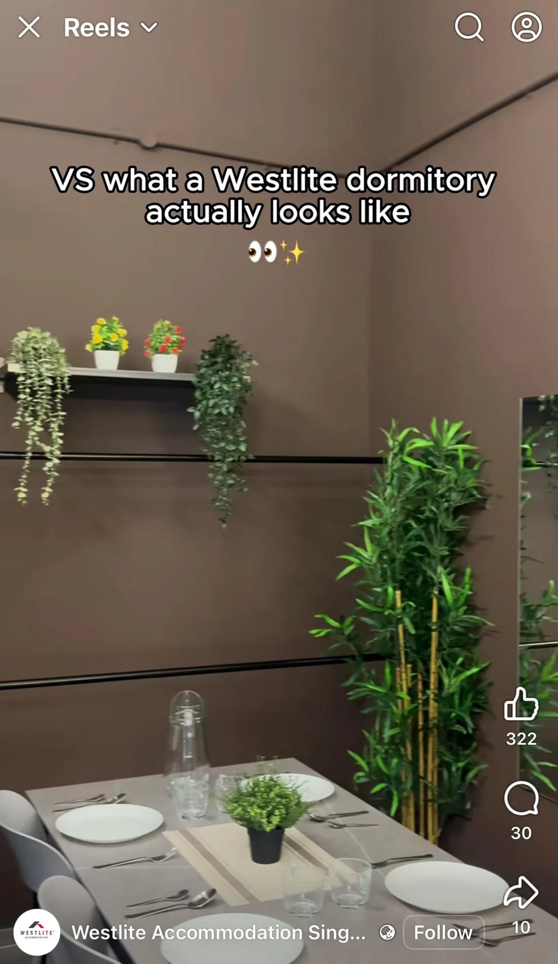 （西雅宿舍TikTok视频截图）