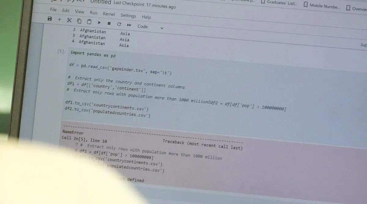 这些编程语言对红蚂蚁来说就像“外星文”，一句都看不懂。（视频截图）