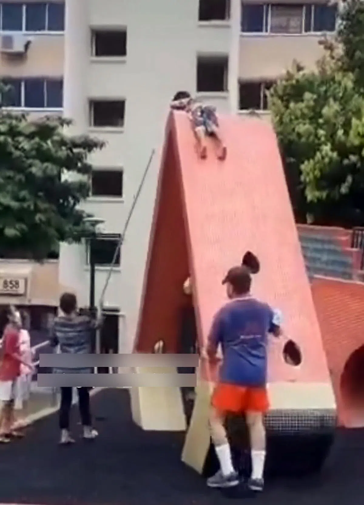 看你以后还敢不敢爬高爬低……（Charlie Tan脸书）