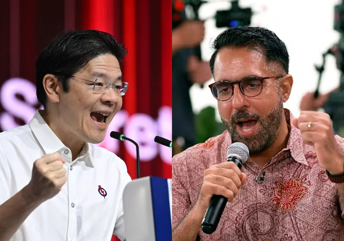 黄循财（左）及毕丹星（右）日前分别在不同场合提及今年5月大选。