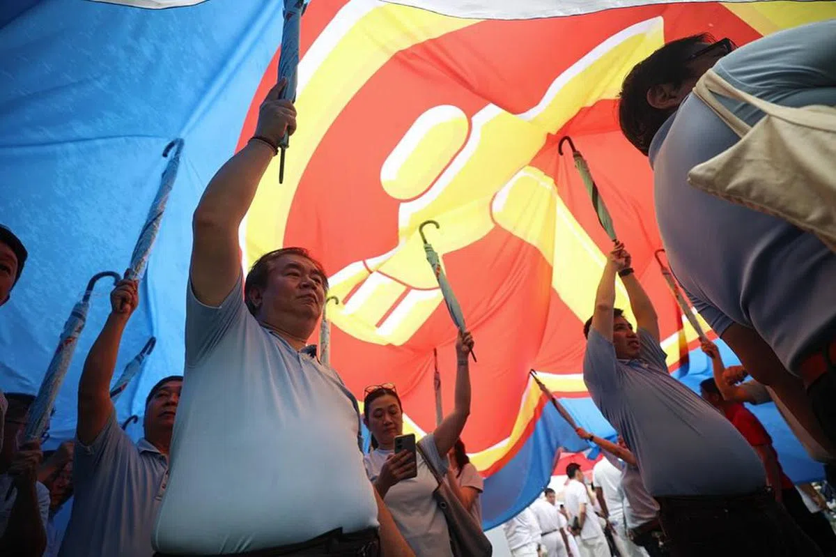 工人党。（联合早报）