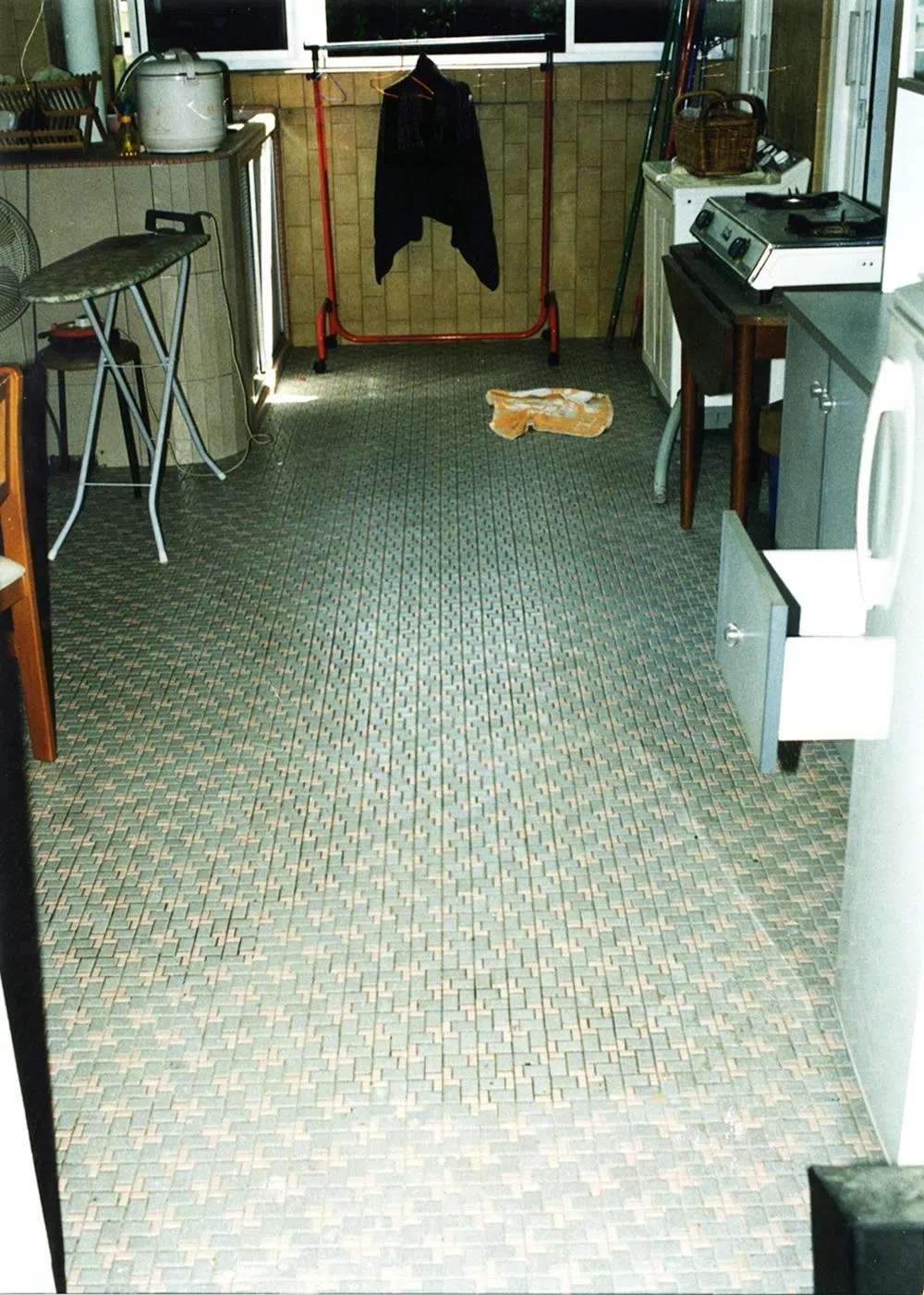 案发现场：德普路组屋单位的厨房。