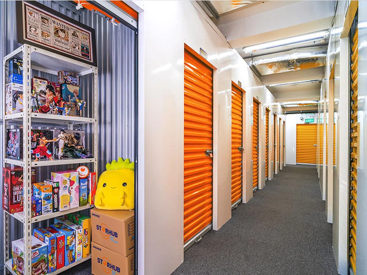 新加坡其中一家自助式仓储公司StorHub。 （Storhub）