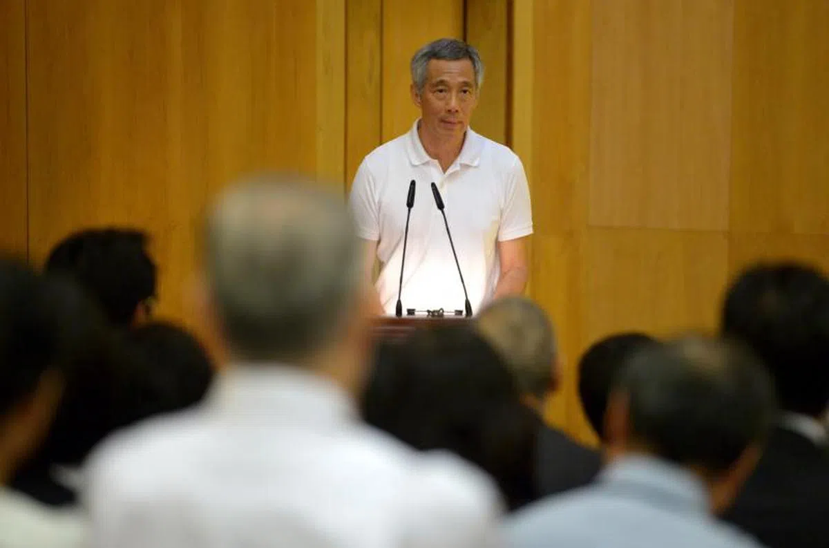  李总理当年曾提到，李光耀不希望有任何形式的纪念。（海峡时报） 