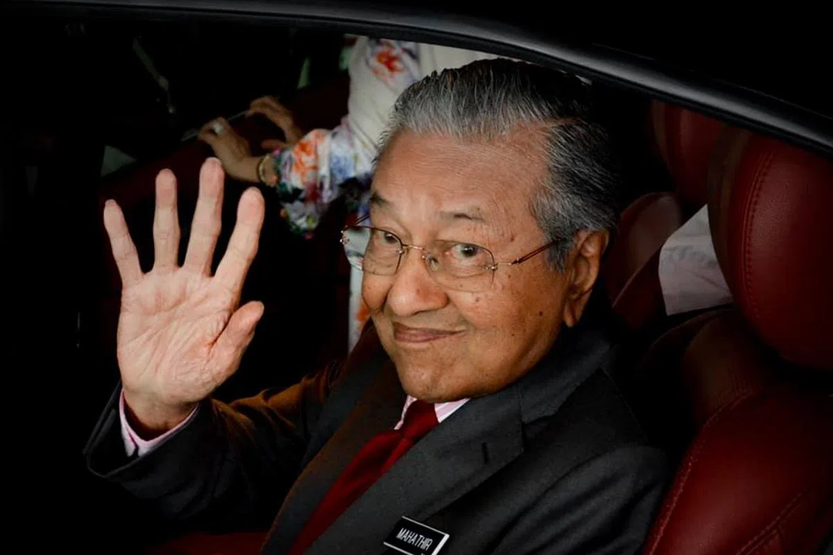 （取自马哈迪脸书）