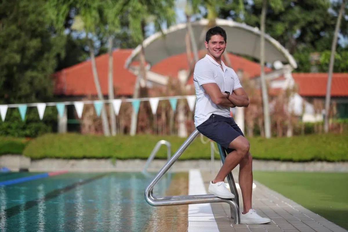 新加坡“蝶王”约瑟林。（海峡时报）