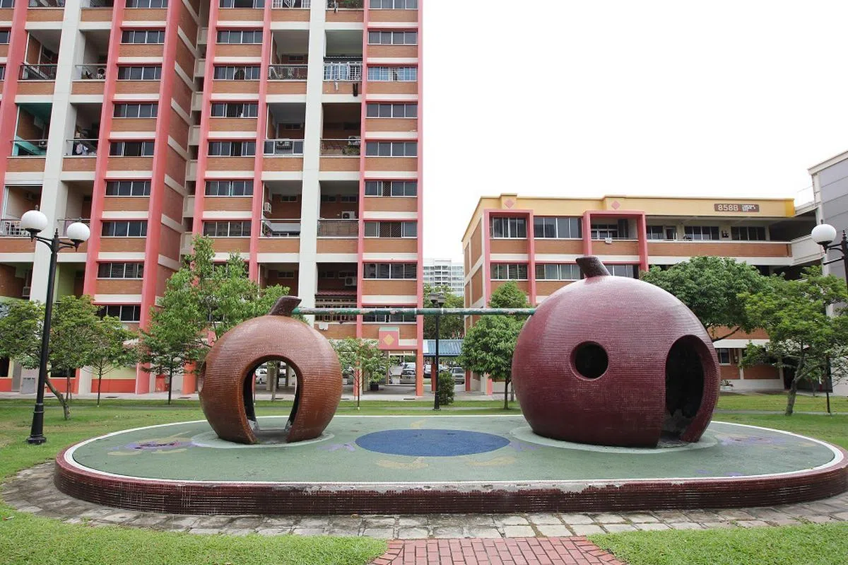 山竹游乐场。（海峡时报）