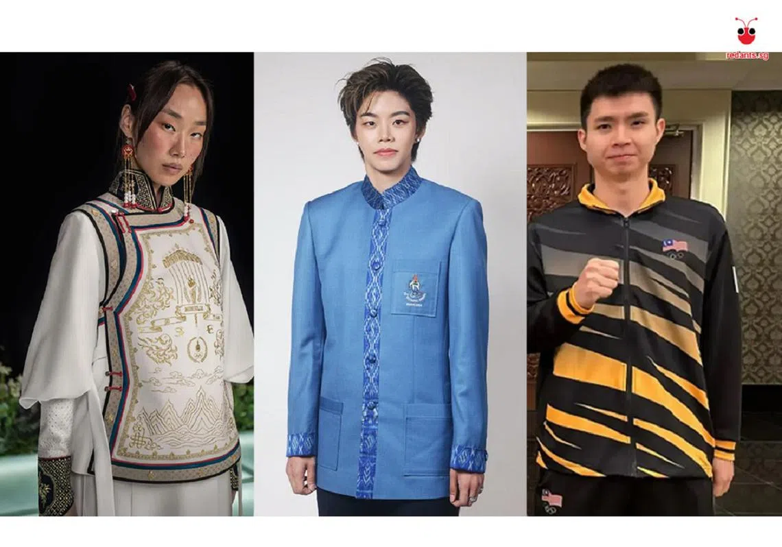 看得出这些是哪国的奥运队服吗？（红蚂蚁制图）