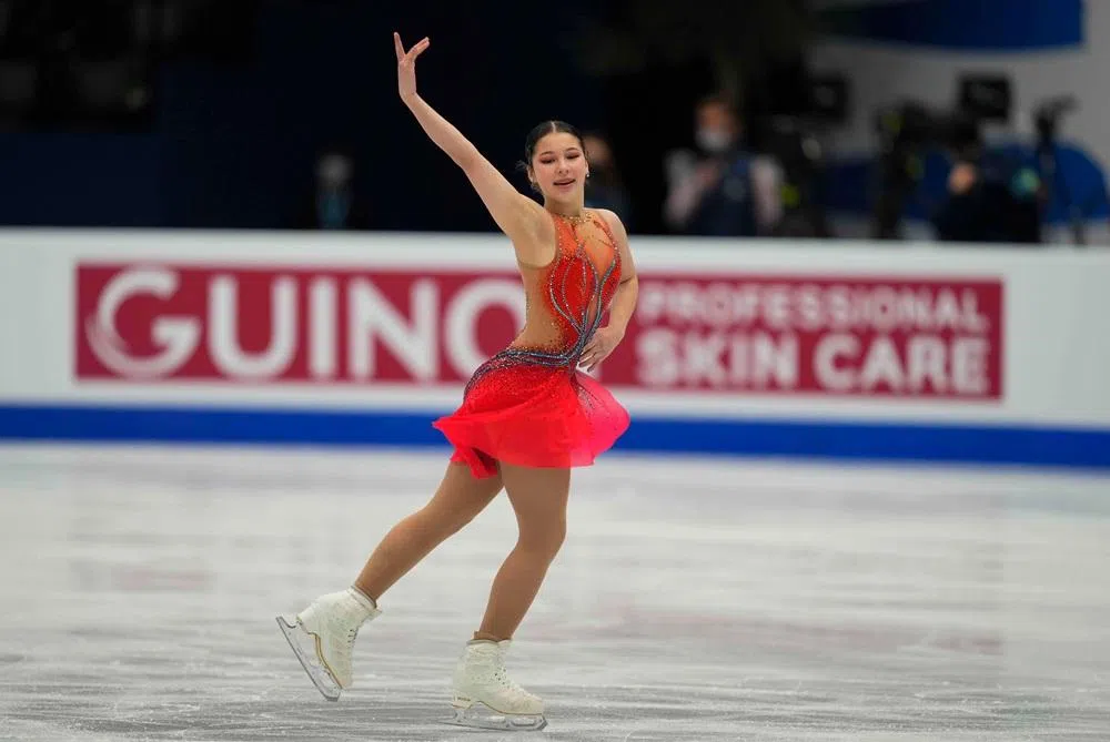 2022年3月，刘美贤在法国举行的世界花样滑冰锦标赛摘铜。